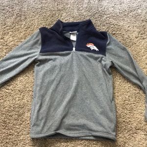 Denver Broncos half zip
